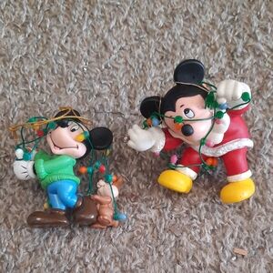 Disney Festive Mickey Christmas ornaments